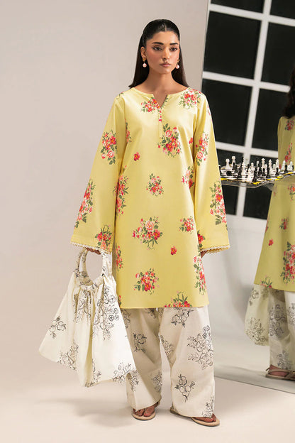 Primrose Checkmate – Floral 2-Piece by Enzam (AB-203)