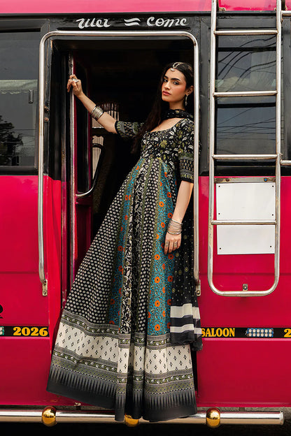 SP-102 Nigha – 3 Piece Cotton Silk Suit