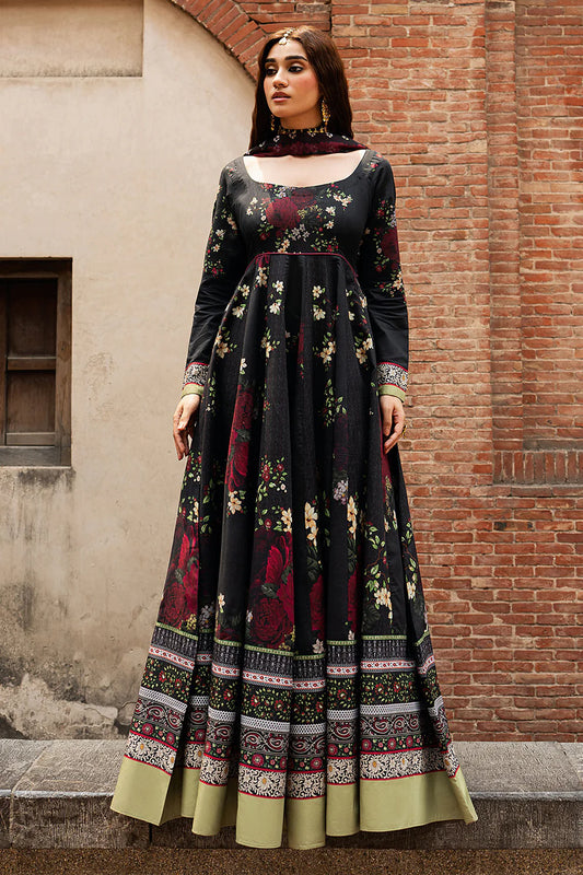 SP-106 Kali Raat – 3 Piece Cotton Silk Suit