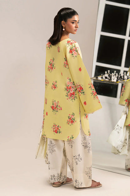 Primrose Checkmate – Floral 2-Piece by Enzam (AB-203)