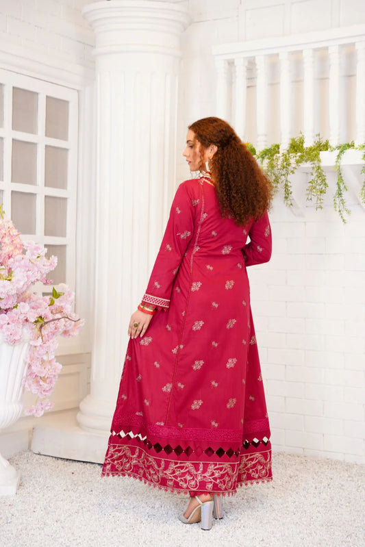 3 Pc Embroidered Lawn Suit by enzam