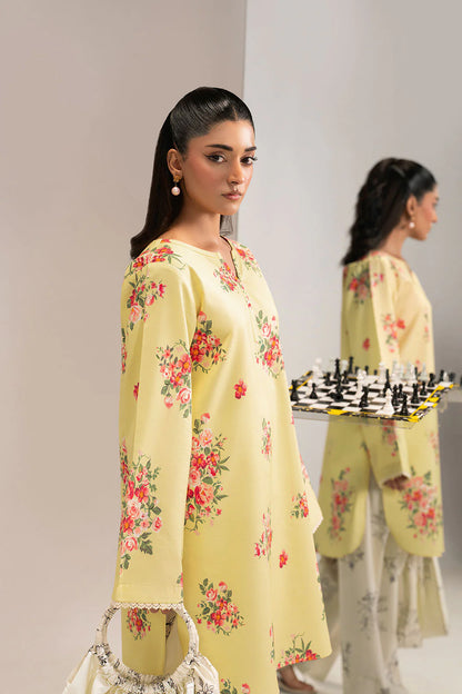 Primrose Checkmate – Floral 2-Piece by Enzam (AB-203)