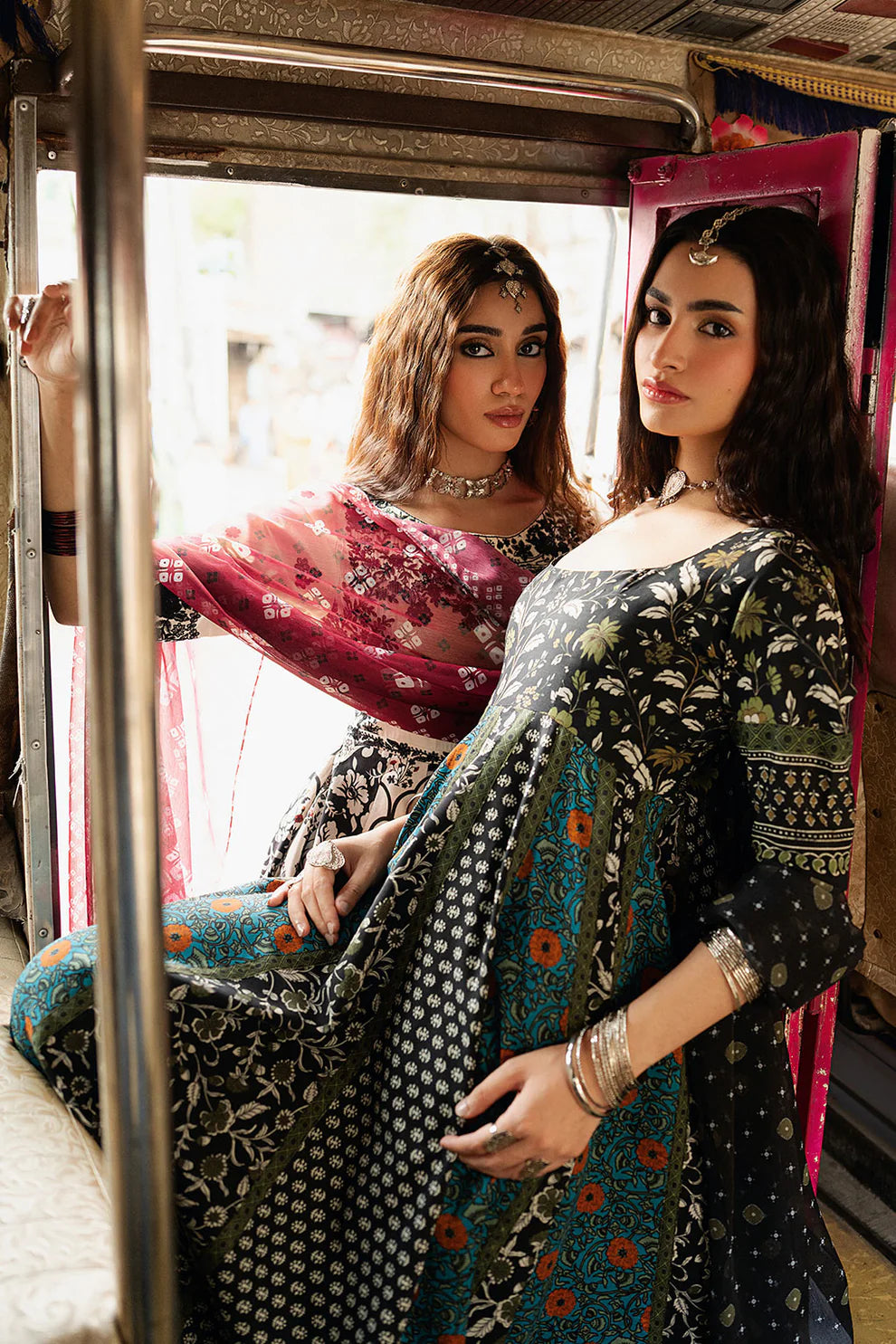 SP-102 Nigha – 3 Piece Cotton Silk Suit