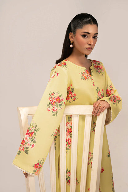 Primrose Checkmate – Floral 2-Piece by Enzam (AB-203)