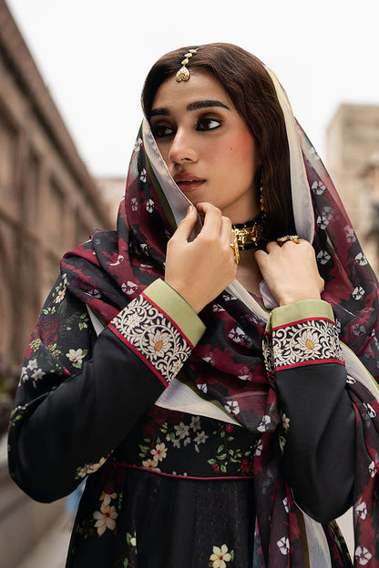 SP-106 Kali Raat – 3 Piece Cotton Silk Suit