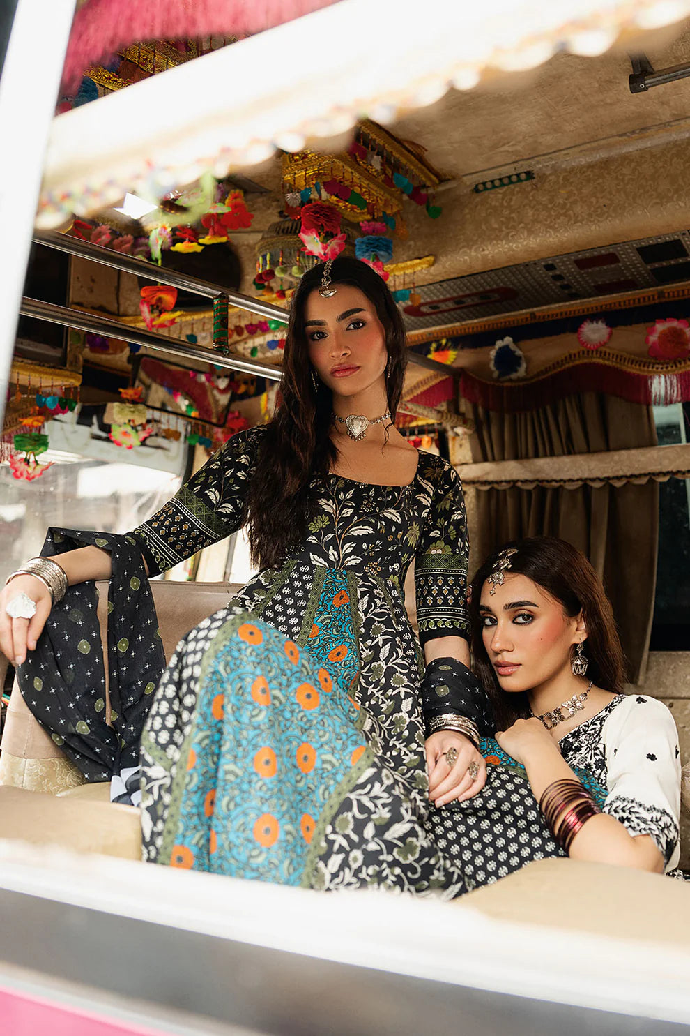 SP-102 Nigha – 3 Piece Cotton Silk Suit