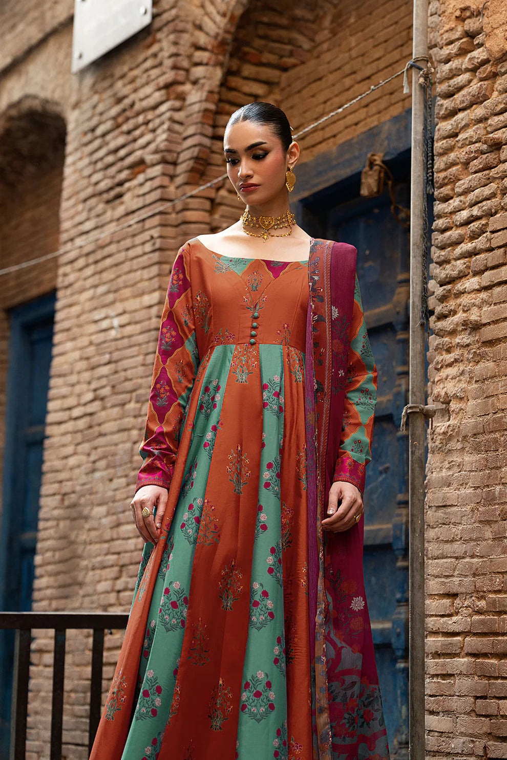 SP-107 Rang – 3 Piece Cotton Silk Suit