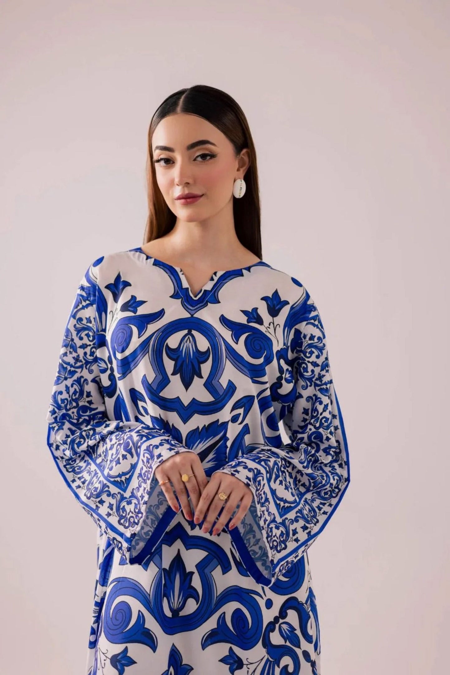 The Sapphire Blue - Unstitched