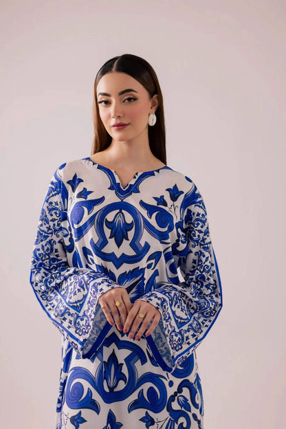 The Sapphire Blue - Unstitched